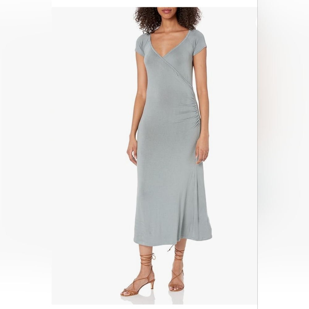 Vince  Casual Sleeves  Sun‎ Stone  Wrap Dress